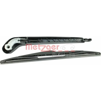 Afbeelding van Ruitenwisserarm, ruitenreiniging Metzger 2190266 Achter Met kap, ingebouwde wisserblad FORD: Focus 2