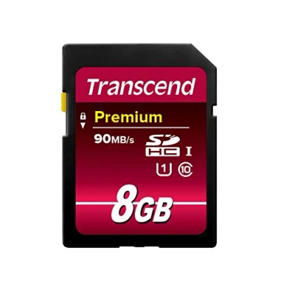 Afbeelding van Transcend Premium 400 SDHC kaart Industrial 8 GB Class 10, UHS I