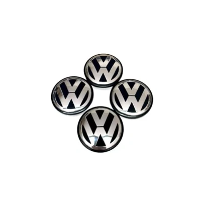 Afbeelding van 3b7601171 Set van 4 originele naafdoppen voor aluminium velgen FA2311