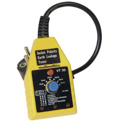 Afbeelding van Multimetrix VT 35 Aardleksneltester CAT II 250 V LED