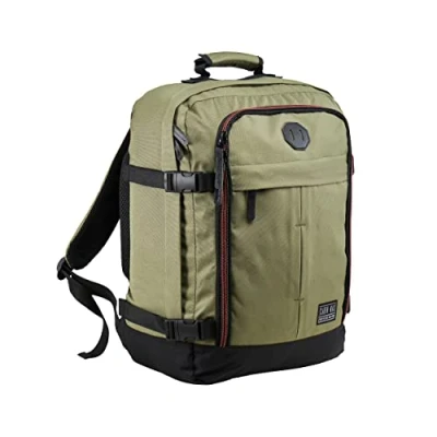 Afbeelding van CabinMax Metz Reistas Handbagage 30L Easyjet Rugzak Backpack 45x35x20cm Lichtgewicht Vintage Khaki