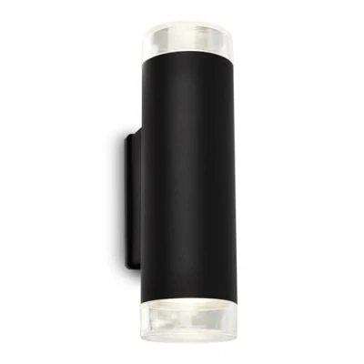 Afbeelding van Briloner Leuchten LED buitenlamp metaal 2x GU10 4,7W IP44 400lm 4000K zwart