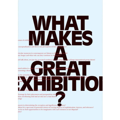 Afbeelding van What Makes a Great Exhibition?: Questions of Practice
