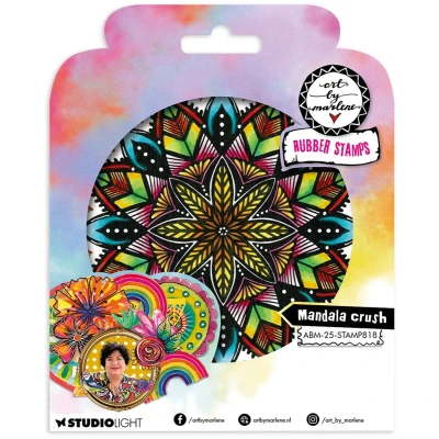 Afbeelding van Cling stamps ABM 25 collection Mandala crush nr. 818