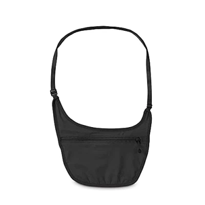 Afbeelding van Pacsafe Coversafe S80 Geheim tasje te dragen op het lichaam Zwart (Black)