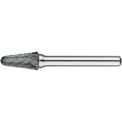Afbeelding van Phantom HM stiftfrees model L‚ kegelvorm‚ met ronde kop 1 ALU 12x28x6x76mm