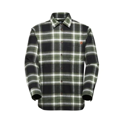 Afbeelding van Mammut Trovat Longsleeve Overhemd, Heren, Maat: XL, Black marsh