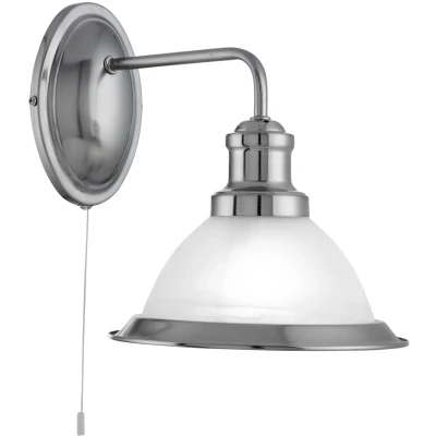Afbeelding van Antiek overkomende wandlamp Bistro