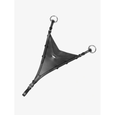 Image de LeMieux Martingale à Fourche Fermée Kudos Noir/Argent Cob