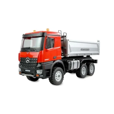 Afbeelding van Amewi Mercedes Benz Arocs Kipper 6x6 1:14 RTR rot (RTR Gereed voor gebruik)