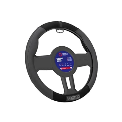 Afbeelding van Stuurhoes Sparco SPCS130BK Zwart Ø 38 cm