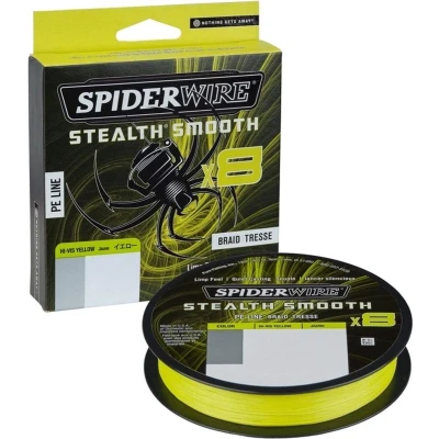Afbeelding van Spiderwire Stealth Smooth 8 Yellow Braid 0.29mm 300m Gevlochten lijn