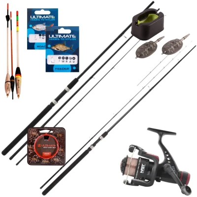 Afbeelding van NGT Allround Feeder &amp; Match Set: klaar voor de witvisserij! Witvis set