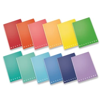 Afbeelding van Monocromo Large Original Bold Color 5 mm Graph Notebooks 10 stuks
