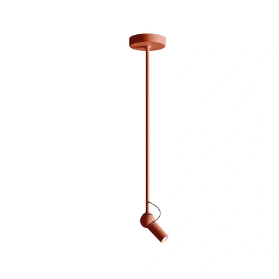 Afbeelding van Kundalini LED plafondlamp Bird, baksteenrood