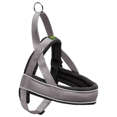 Afbeelding van Hunter Harnas Norweger Racing Nylon Grijs&amp;Zwart Hondenharnas 42 53x2 cm