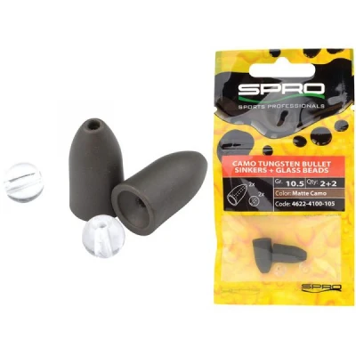 Afbeelding van Spro Tungsten Bullet Sinker 14 gram gravel pit