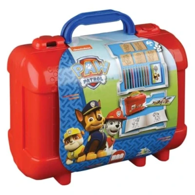 Afbeelding van PAW Patrol Reis Stempel en Kleurkoffer