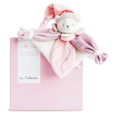 Image de doudou et compagnie j&#039;aime mon collector ours rose
