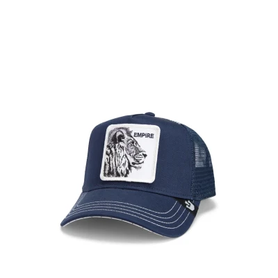 Afbeelding van Goorin Bros Trucker THE Empire LION Pet, Heren, Maat: One Size, Navy