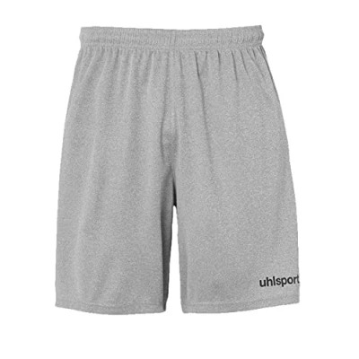 Afbeelding van Uhlsport Center Basic Short Heren Donkergrijs Gemeleerd / Zwart Maat: XXL
