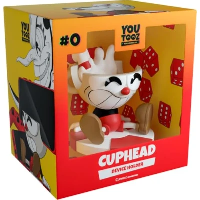Afbeelding van Youtooz Cuphead Vinyl Figure Device Holder 15 cm Beeld