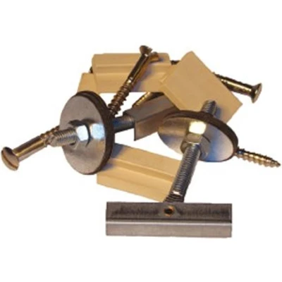 Afbeelding van De Beer set schroeven, rubbers en boutjes voor