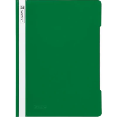 Afbeelding van Brunnen 102011050 snelhechtmappen (A4, van PVC, glasheldere omslag) groen