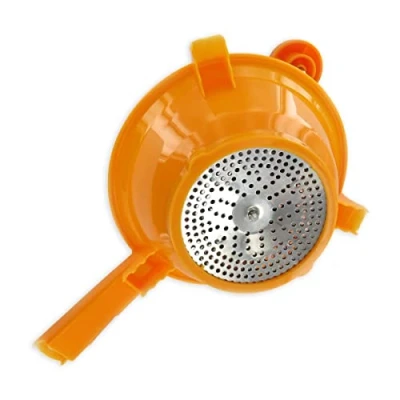 Afbeelding van Fackelmann 2764150 groentemolen 19 cm, groentemolen, roestvrij staal, kunststof, geel, oranje, groen, cm