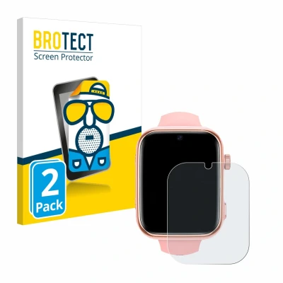 Afbeelding van BROTECT Entspiegelungsfolie Displayschutz Displayschutzfolie Folie Matt, Smartwatch beschermfolie, Zwart