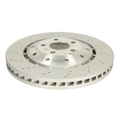 Afbeelding van SHW Performance AFX44215 Remschijf Vooras 365 34 interne ventilatie, tweedelige remschijf, geperforeerd/met noppen Gecoat High carbon