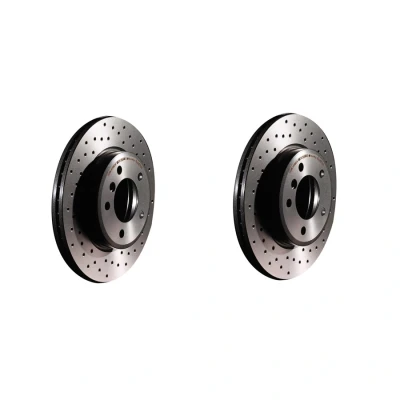 Image de 2 disques de frein brembo xtra vernis uv 08.9787.1x