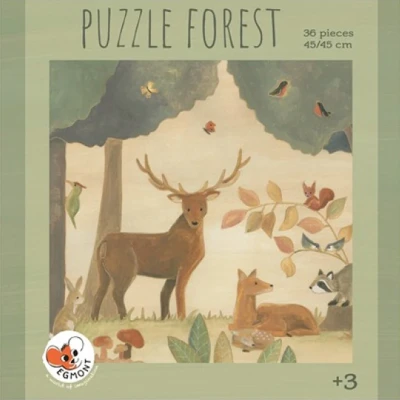 Afbeelding van Egmont toys puzzel bos 36st
