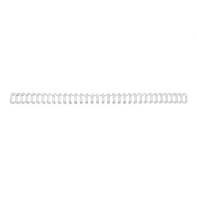 Afbeelding van Draadrug GBC 14mm 34 rings A4 zilver 100stuks