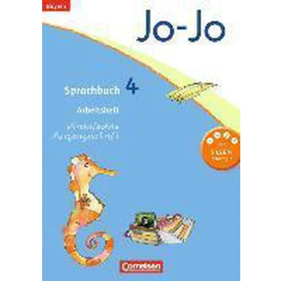 Afbeelding van Jo Sprachbuch Grundschule Bayern 4. Jahrgangsstufe: Arbeitsheft in Vereinfachter Ausgangsschrift