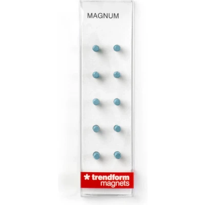 Afbeelding van Trendform Magnet Magnum set van 10 Blauw