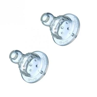 Image de Nuby lot 2 tétines silicone col standard 4m+
