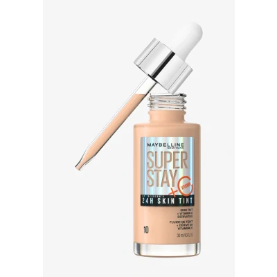 Afbeelding van 1+1 gratis: Maybelline SuperStay 24H Skin Tint Foundation 10 30 ml