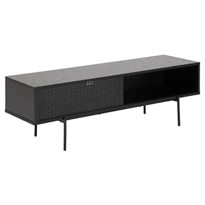 Afbeelding van Tv meubel Finn MDF Zwart 140cm Giga Living