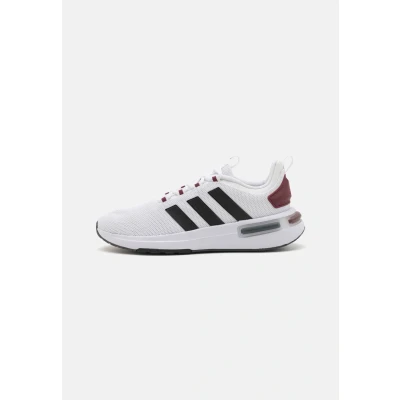 Afbeelding van adidas Sportswear Racer TR23 Sneakers laag, Heren, Maat: 39 1/3, Footwear white/core black/shadow red Textiel/ synthetisch