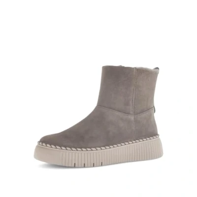 Afbeelding van Gabor Bottines Chelsea pour femme, meilleur ajustement, peau d&#039;agneau, doublure chaude, Marron 18, 41 EU