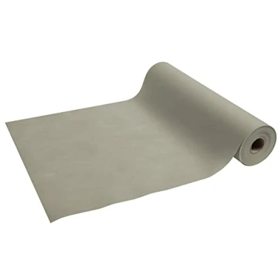 Image de Pro Nappe Réf R732430I tête à jetable en non tissé spunbond Carton de 4 rouleaux 24 M long X 0,4 large prédécoupé tous les 1,20 Représente 20 têtes Couleur grise