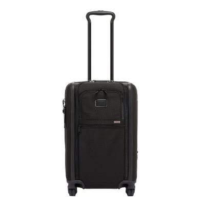 Afbeelding van Tumi Alpha International Expandable 4 Wheel Carry On black Zachte koffer