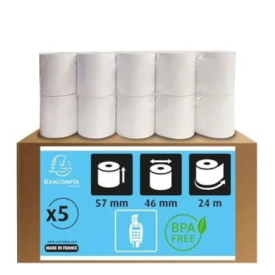 Image de EXACPTA BOBINE CB THERM 57X46X12 1 PLI