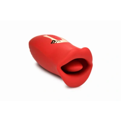Afbeelding van Lickgasm Kus Vibrerende Clitoris Stimulator Rood
