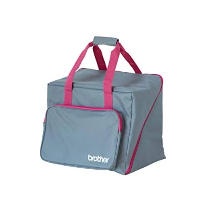Afbeelding van Brother Overlock tas, grijs/roze