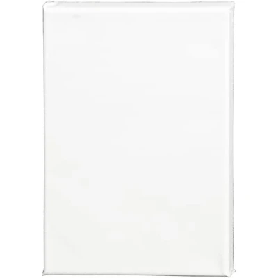 Image de Châssis peinture en coton 18 x 24 cm Blanc