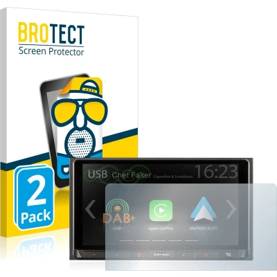 Afbeelding van BROTECT Screenprotector voor Zenec Z N528 Folie Beschermfolie matte (2 Stuks)