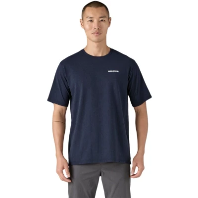 Afbeelding van Patagonia LOGO TEE Tshirt print, Heren, Maat: Medium, New navy