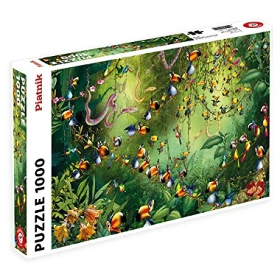 Afbeelding van Piatnik 5491 Tukan in de jungle puzzel